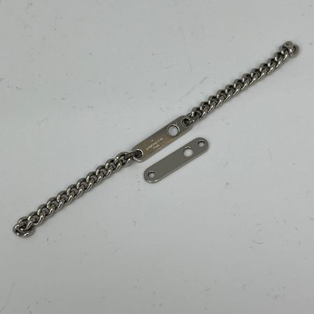 LOUIS VUITTON ルイヴィトン コリエ・プラーク モノグラム・エクリプス チェーン ネックレス M63640 長さ調節用金具破損