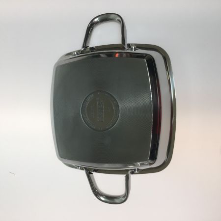  MAYER マイヤー　スクエアグリルパン　両手鍋　フライパン　24cm レシピブック付き