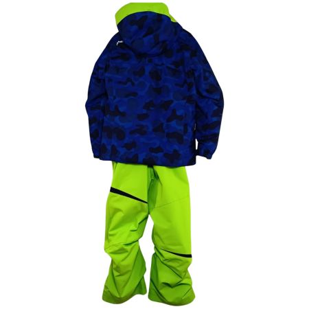 PHENIX フェニックス スキーウェア 上下セット ジュニア用 サイズ160 PS9G22P81 ブルー×グリーン
