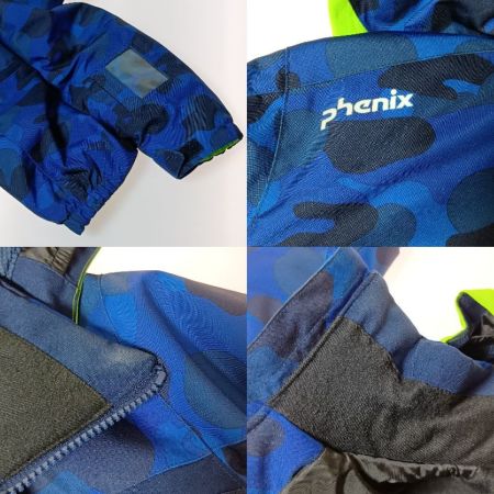  PHENIX フェニックス スキーウェア 上下セット ジュニア用 サイズ160 PS9G22P81 ブルー×グリーン