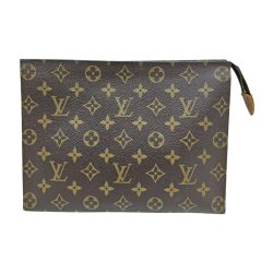 ◎◎ LOUIS VUITTON ルイヴィトン モノグラム ポッシュ・トワレット 26 ポーチ コスメポーチ M47542 ブラウン Cランク