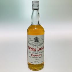 ◎◎ Dewar's WhiteLabel ホワイトラベル スコッチ ウイスキー 750ml 43％ Sランク 未開栓
