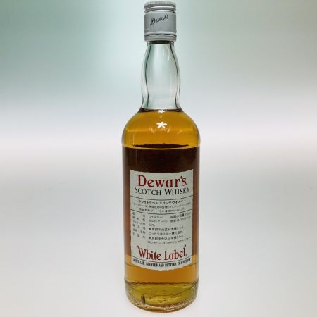  Dewar's WhiteLabel ホワイトラベル スコッチ ウイスキー 750ml 43％ 未開栓