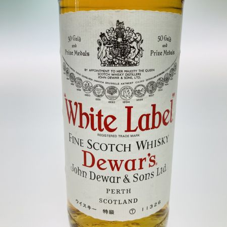  Dewar's WhiteLabel ホワイトラベル スコッチ ウイスキー 750ml 43％ 未開栓