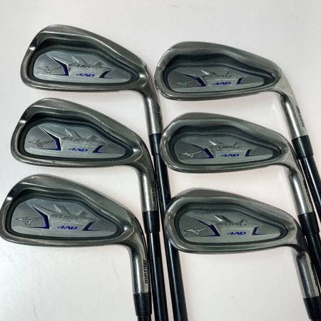  MIZUNO ミズノ EURUS 4AD 5-9.P 6本 アイアンセット EXSAR S
