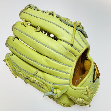  MIZUNO ミズノ 硬式グローブ 外野手用 雄平型 右投げ用 1AJGH19107 ナチュラルライム BSSショップ限定モデル