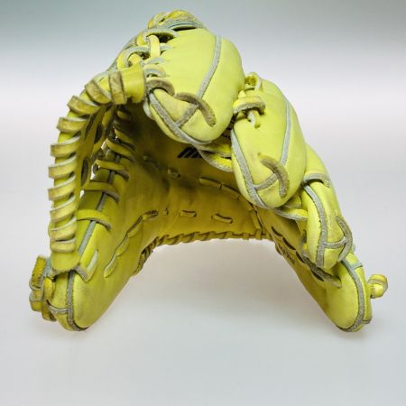  MIZUNO ミズノ 硬式グローブ 外野手用 雄平型 右投げ用 1AJGH19107 ナチュラルライム BSSショップ限定モデル