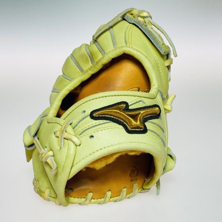 MIZUNO ミズノ 硬式グローブ 外野手用 雄平型 右投げ用 1AJGH19107 ナチュラルライム BSSショップ限定モデル
