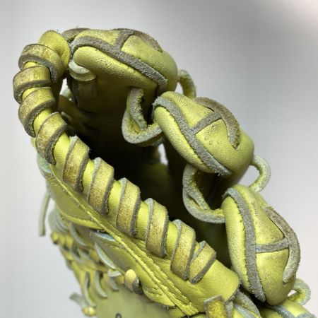  MIZUNO ミズノ 硬式グローブ 外野手用 雄平型 右投げ用 1AJGH19107 ナチュラルライム BSSショップ限定モデル