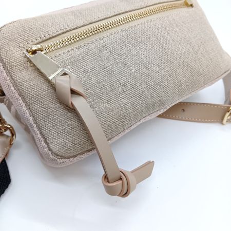  Chloe クロエ ボディバッグ ウッディ ベルトバッグ 3WAY ハンドバッグ CHC23AS432L.13 26Y ベージュ