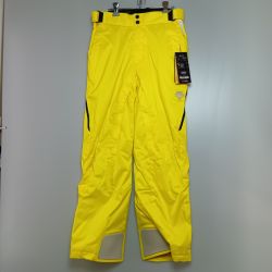 ◎◎ DESCENTE デサント S.I.O PANTS 40 スキーウェア パンツ サイズL イエロー Sランク