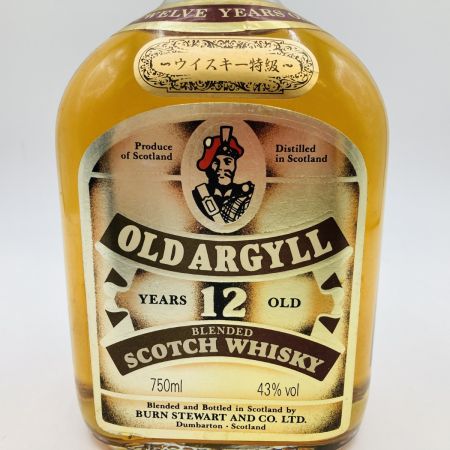   OLD ARGYLL オールド アーガイル 12年 ウイスキー スコッチ 750ml 43% 未開栓