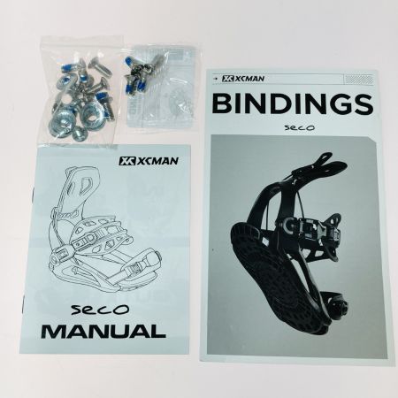  XCMAN 360 seco リアステップ式 スノーボードビンディング サイズM 男女兼用 ホワイト