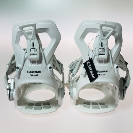  XCMAN 360 seco リアステップ式 スノーボードビンディング サイズM 男女兼用 ホワイト