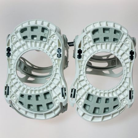  XCMAN 360 seco リアステップ式 スノーボードビンディング サイズM 男女兼用 ホワイト