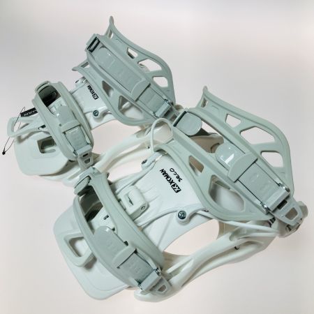  XCMAN 360 seco リアステップ式 スノーボードビンディング サイズM 男女兼用 ホワイト