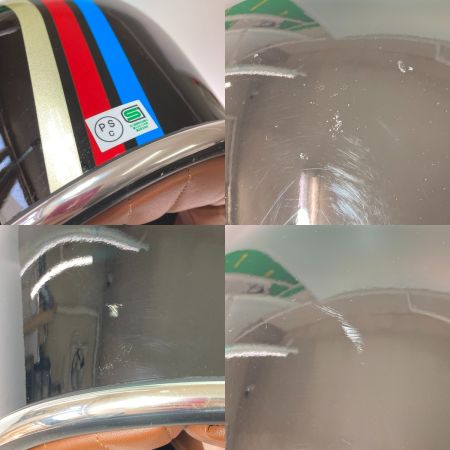   HORIZON HELMETS フルフェイスヘルメット サイズM トリコロールxブラック