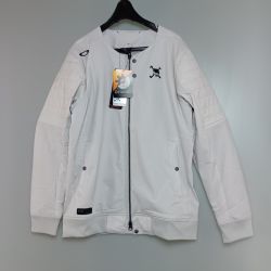 ◎◎ OAKLEY オークリー Skull Phase Lining Jacket 中綿ジャケット FOA405723 ライトグレー Aランク