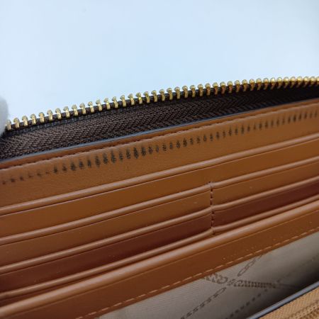  MICHAEL KORS マイケルコース ラウンドファスナー 長財布 34H1GT9E8B ブラウン