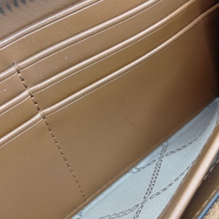  MICHAEL KORS マイケルコース ラウンドファスナー 長財布 34H1GT9E8B ブラウン