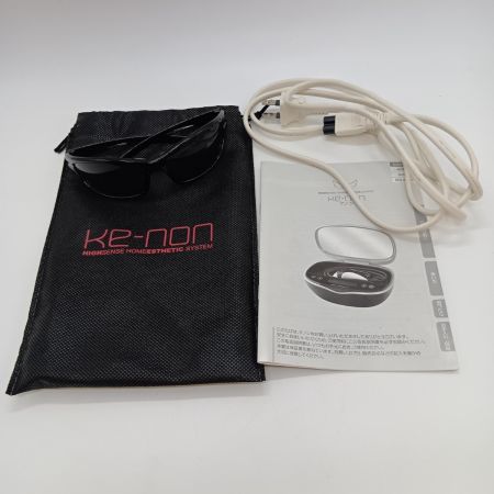  ke-non ケノン エムテック 家庭用 フラッシュ 脱毛器 美容機器 ver8.4 NIPL-2080 マットブラック 2020年製