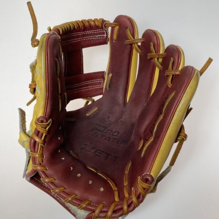  ZETT ゼット 軟式グローブ PROSTATUS ORDER 内野手用 今宮モデル BRGPRO