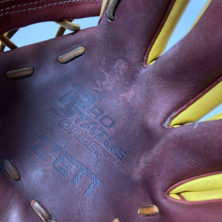 ZETT ゼット 軟式グローブ PROSTATUS ORDER 内野手用 今宮モデル BRGPRO