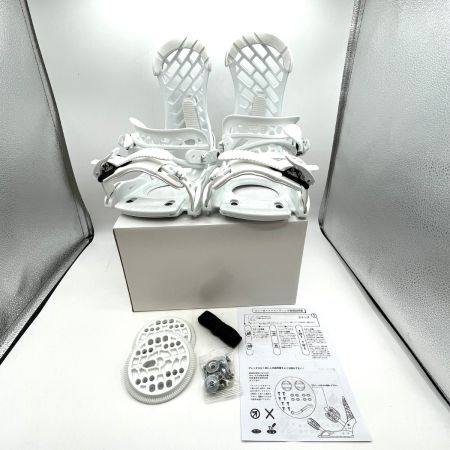  Swallow スワロー スノーボード ビンディング Swallow ZUMA ZM4300　SIZE ML  ホワイト