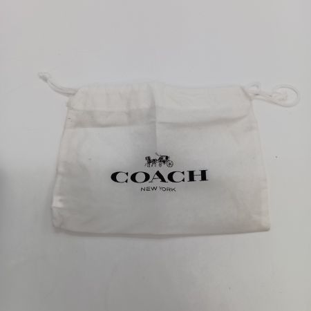  COACH コーチ ミディアム コーナー ジップ ウォレット シグネチャー 2つ折り財布 C0082 ブラウン