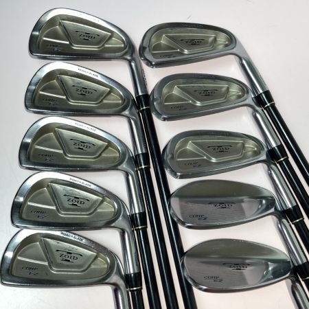  MIZUNO ミズノ T-ZOID COMP EZ 3-9.P.F.S 10本 アイアンセット フレックスR 6.7番シャフト内に異物あり
