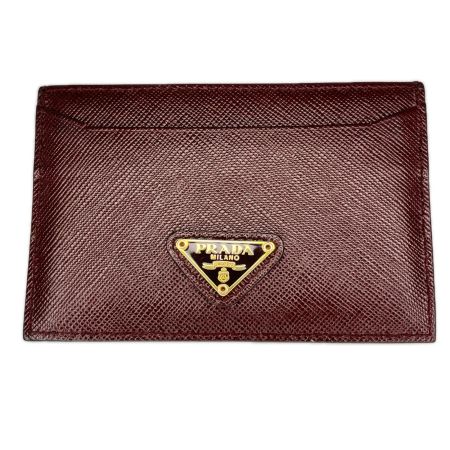 PRADA プラダ カードケース 1MC208 ボルドー