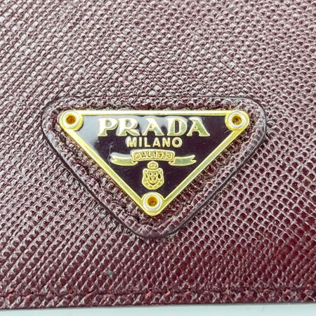 PRADA プラダ カードケース 1MC208 ボルドー