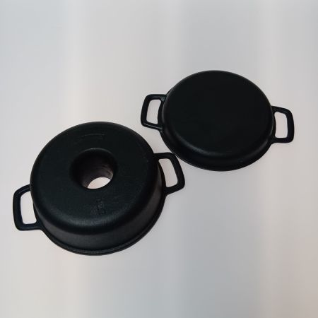  岩鋳 南部鉄器 パン焼器 鉄イモノ ブラック