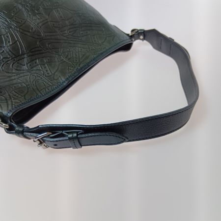  Vivienne Westwood ヴィヴィアン・ウエストウッド オーブ柄 ショルダーバッグ ブラック