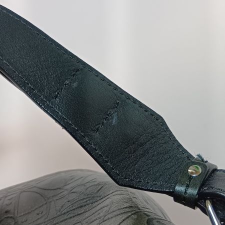  Vivienne Westwood ヴィヴィアン・ウエストウッド オーブ柄 ショルダーバッグ ブラック