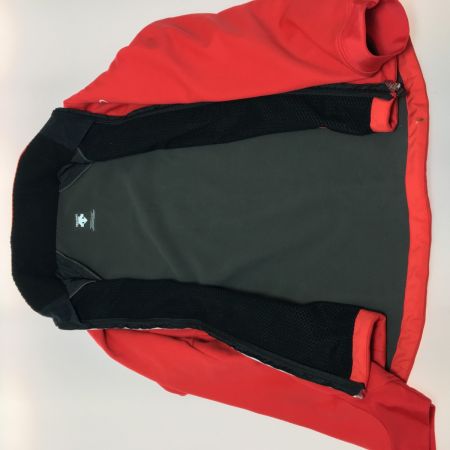  DESCENTE デサント SOFT SHELL JACKET DWUQJK62 ER2 Mサイズ  レッド スキー ミドルウェア