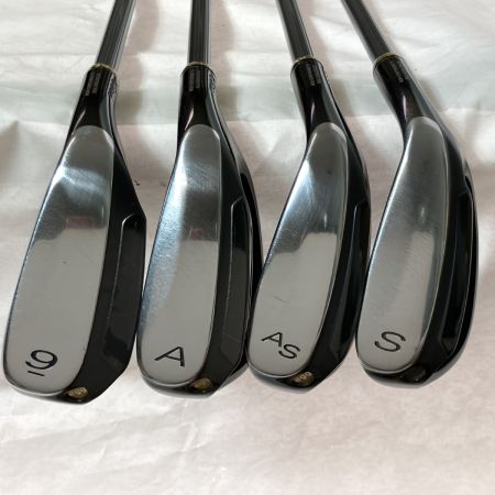  PRGR プロギア SUPER egg 9.S.AS.A アイアンセット 4本 フレックスM-37 R カバー付