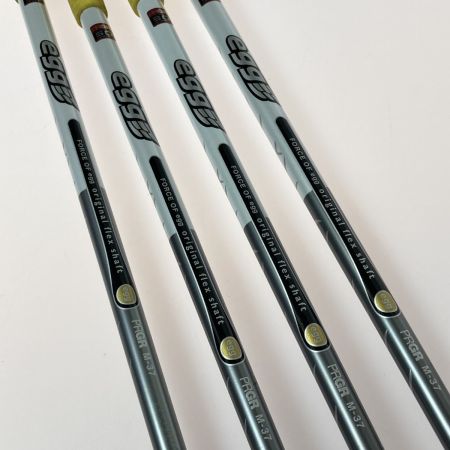  PRGR プロギア SUPER egg 9.S.AS.A アイアンセット 4本 フレックスM-37 R カバー付