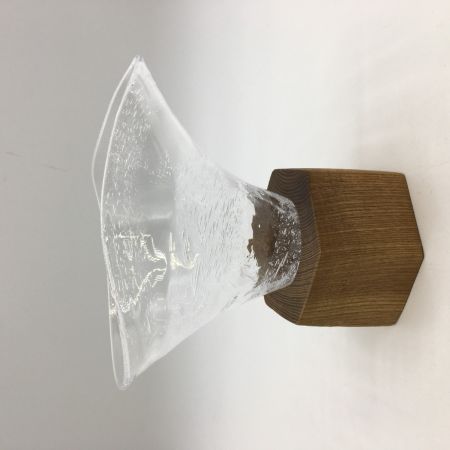  淳工房 木グラス 春霞 秋時雨 片口 小 樹種：エンジュ　旭川グラス