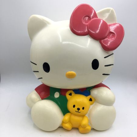   HELLO KITTEY 特大貯金箱　レトロ　シミ・ヨゴレ有