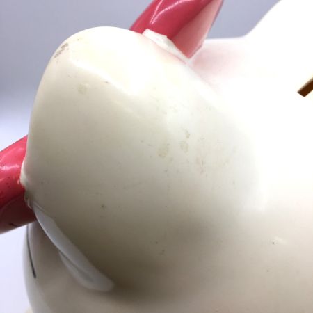   HELLO KITTEY 特大貯金箱　レトロ　シミ・ヨゴレ有