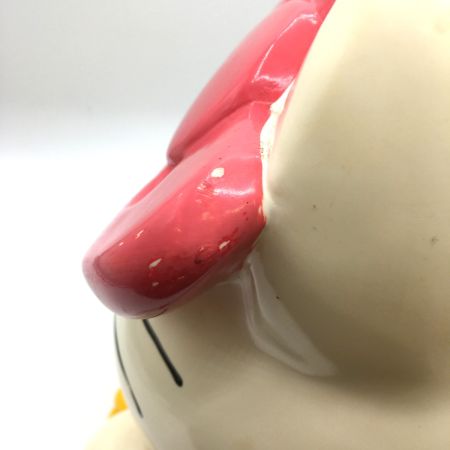   HELLO KITTEY 特大貯金箱　レトロ　シミ・ヨゴレ有