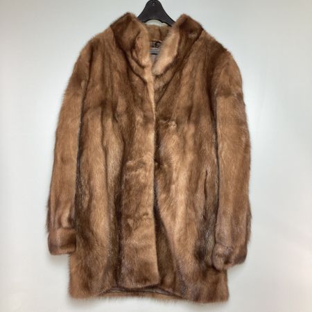  SAGA MINK 毛皮 ミンクコート レディース サイズ11 ブラウン