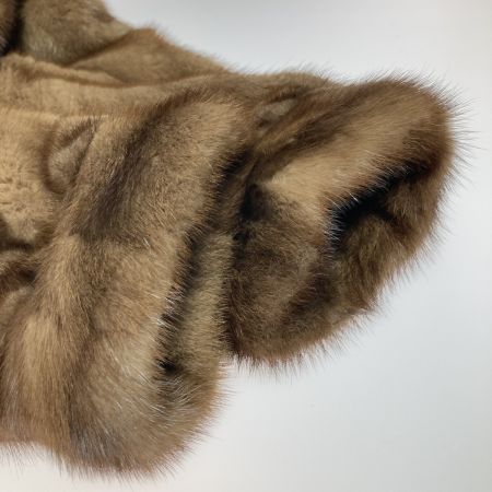  SAGA MINK 毛皮 ミンクコート レディース サイズ11 ブラウン