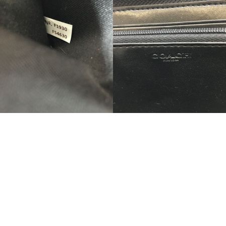  COACH コーチ ラウンドファスナー財布  F54630 ブラック