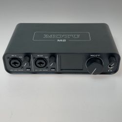 ◎◎ MOTU M2 2in 2out USB-C オーディオインターフェース 本体のみ 通電のみ確認 ジャンク M2 Dランク