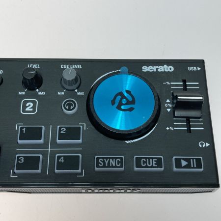  Numark DJ2GO2 Touch DJコントローラー 本体のみ 通電のみ確認 動作未確認 ジャンク