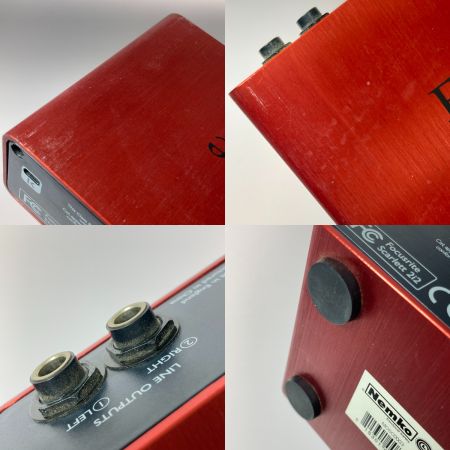  Focusrite フォーカスライト Scarlett 2i2 オーディオインターフェース 本体のみ 動作未確認 ジャンク