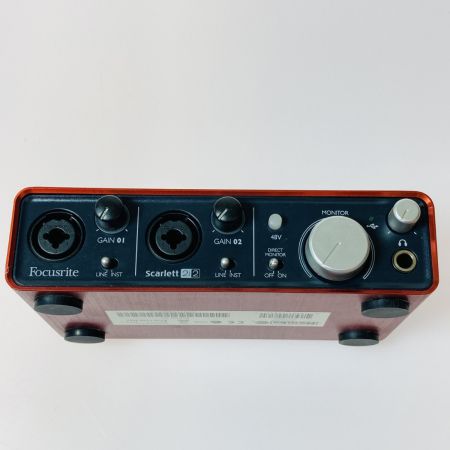  Focusrite フォーカスライト Scarlett 2i2 オーディオインターフェース 本体のみ 動作未確認 ジャンク