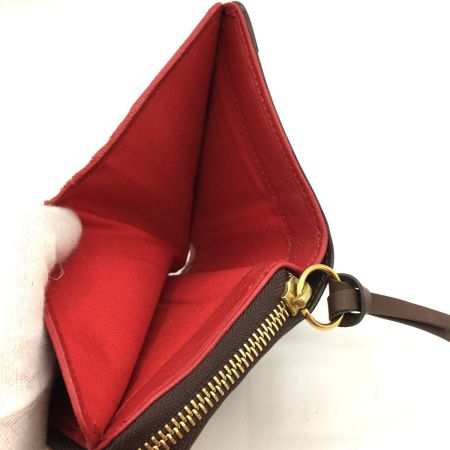  Chloe クロエ エデン レザー フリッジ二つ折り 財布 ウォレット  ブラウン